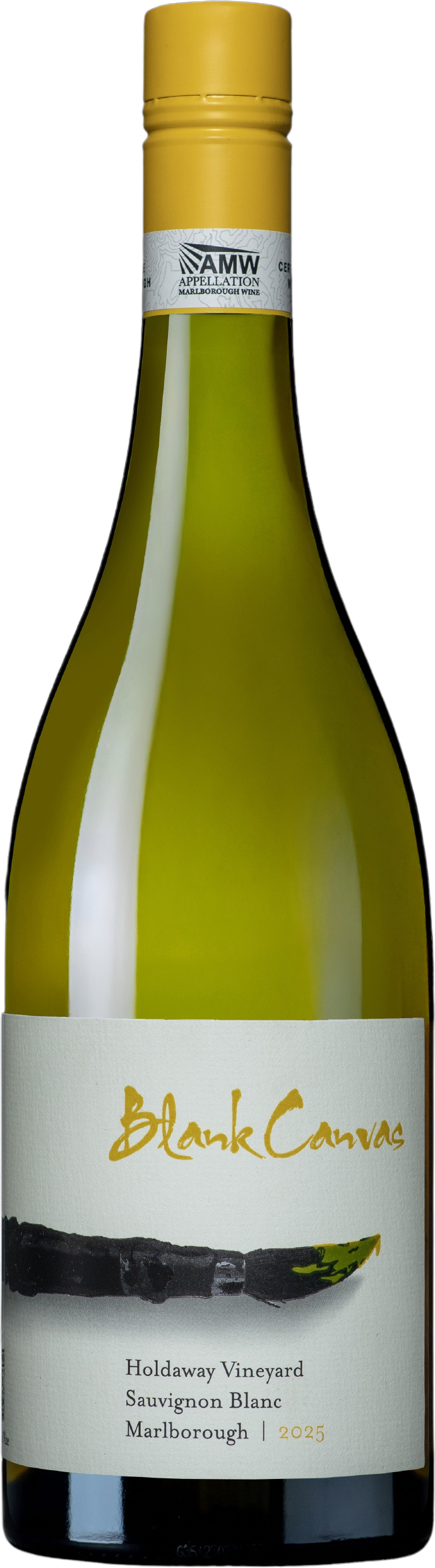 Blank Canvas Holdaway Vineyard Sauvignon Blanc 2025 Marlborough bottle